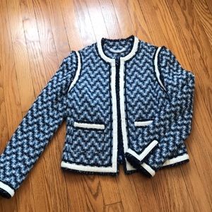 Tory Burch Justine Tweed Jacket